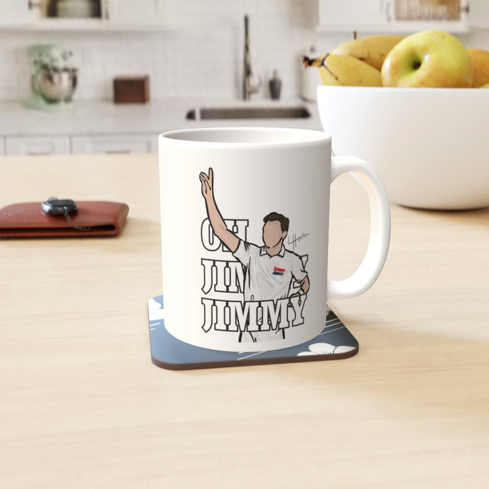 Barmy Army x Luke Horton Oh Jimmy Jimmy Mug