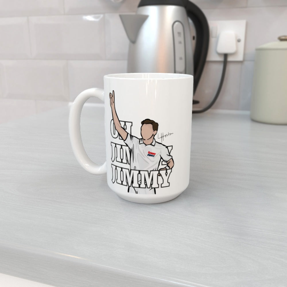 Barmy Army x Luke Horton Oh Jimmy Jimmy Mug