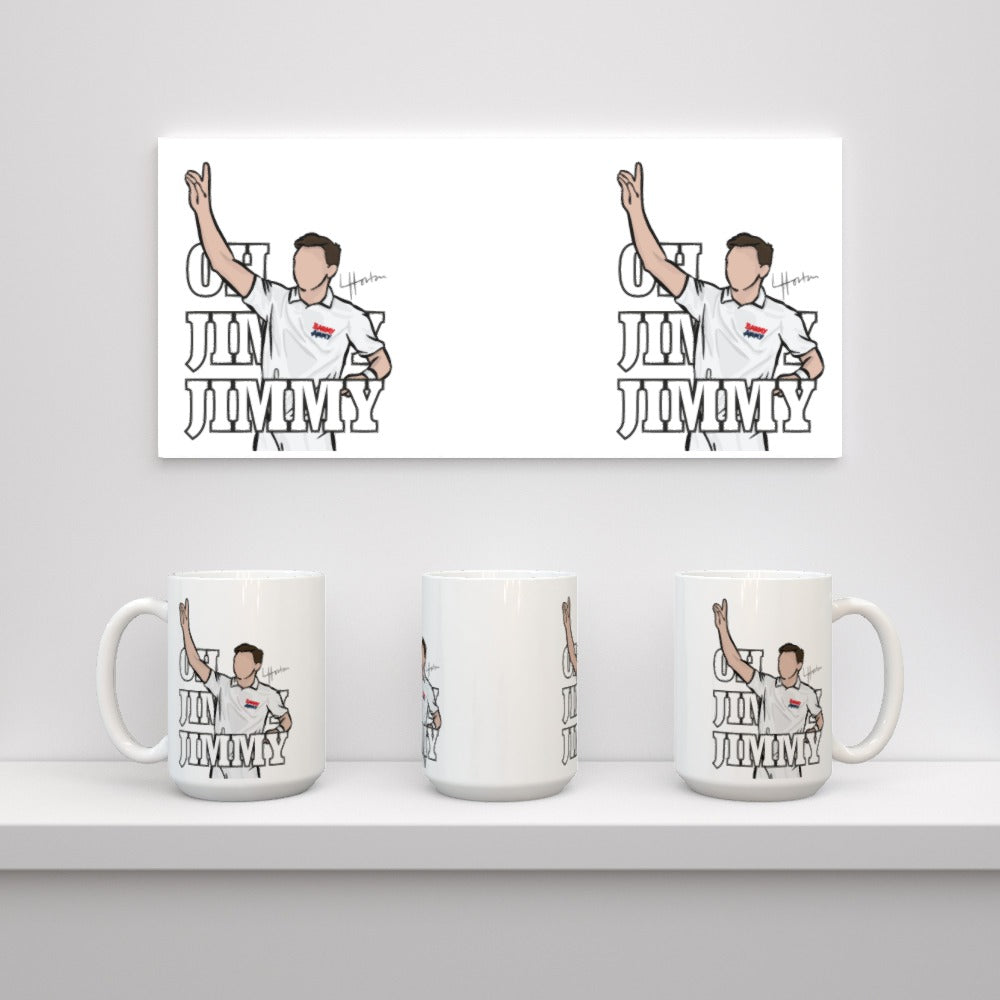 Barmy Army x Luke Horton Oh Jimmy Jimmy Mug