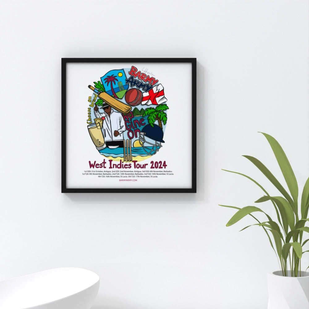 Barmy Army x Luke Horton WI Tour Wall Art