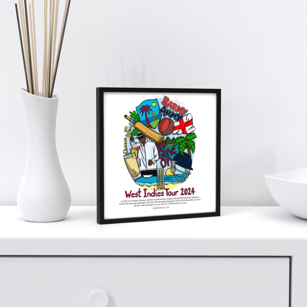 Barmy Army x Luke Horton WI Tour Wall Art