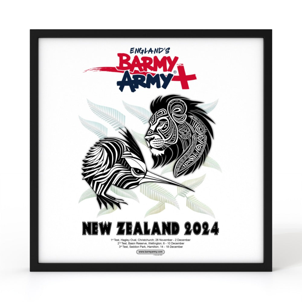 Barmy Army NZ Tour 2024 Wall Art