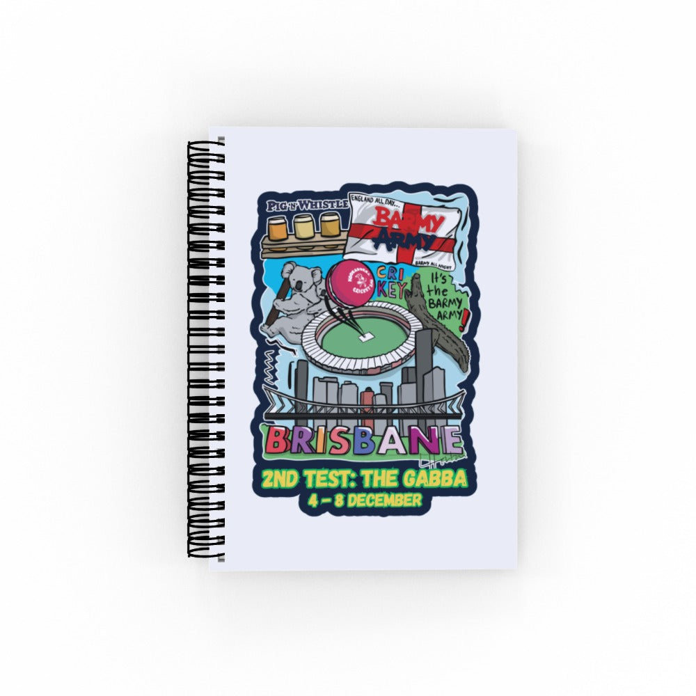 Barmy Army x Luke Horton Brisbane Notebook