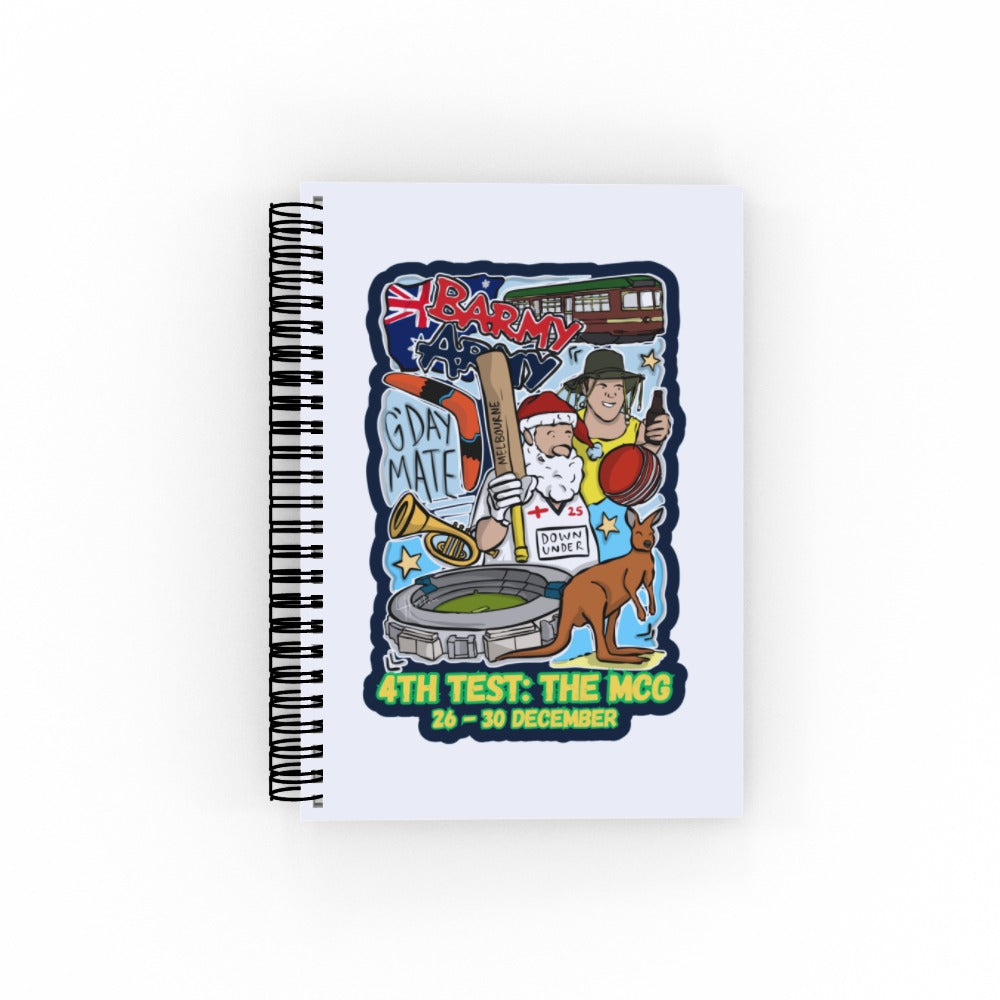 Barmy Army x Luke Horton Melbourne Notebook