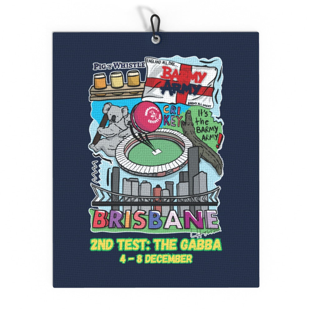 Barmy Army x Luke Horton Brisbane Golf Towel