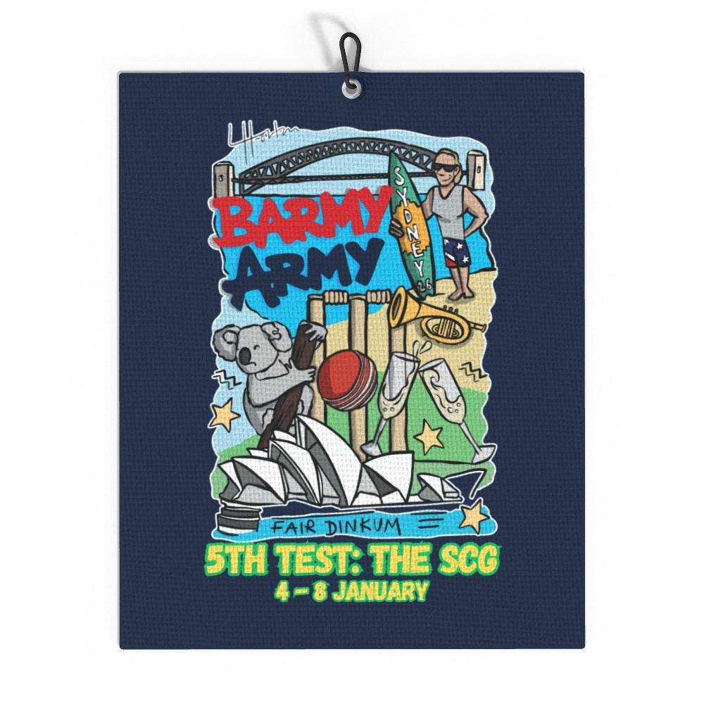 Barmy Army x Luke Horton Sydney Golf Towel