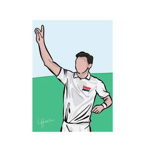 Barmy Army x Luke Horton Jimmy Postcard