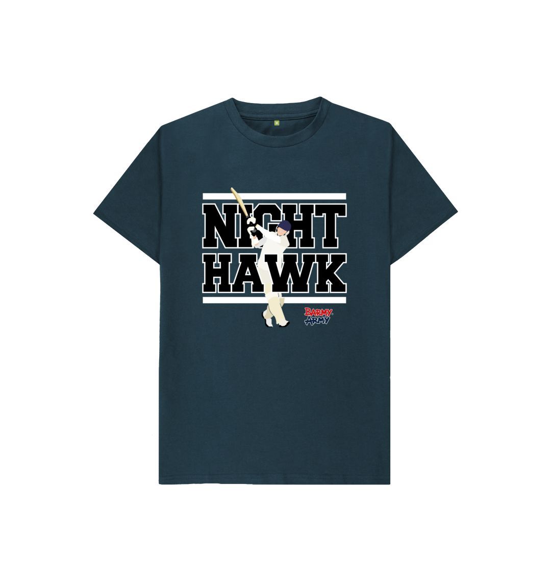 Denim Blue Barmy Army Night Hawk Kids Tee
