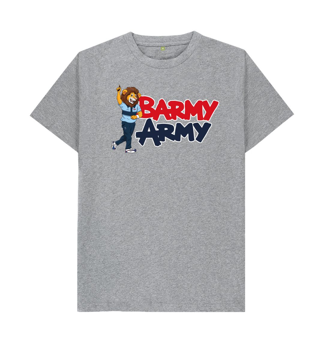 Athletic Grey Barmy Army Mascot Send Off Tee - Men's