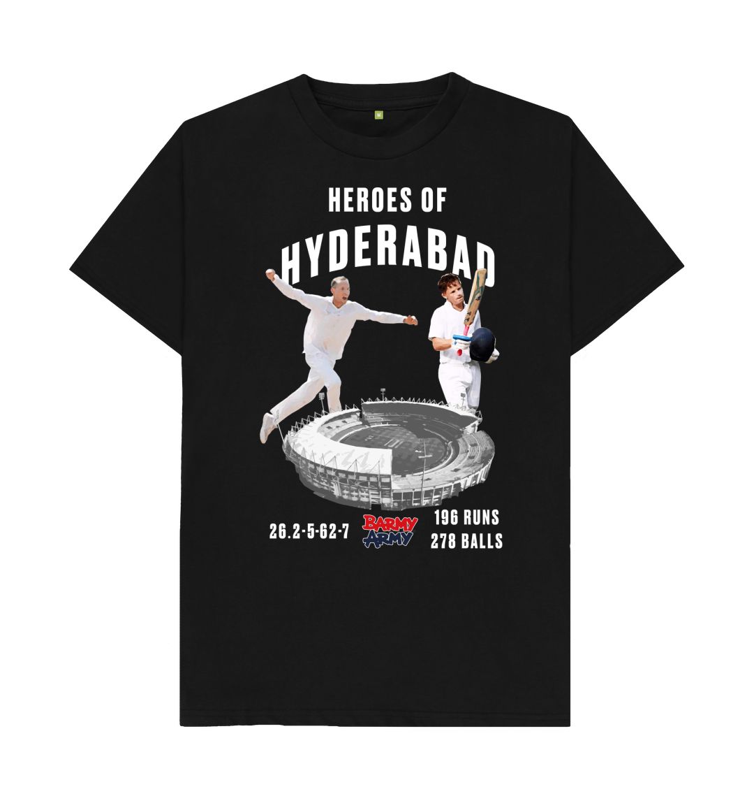 Black Barmy Army Heroes of Hyderabad Tee - Men's