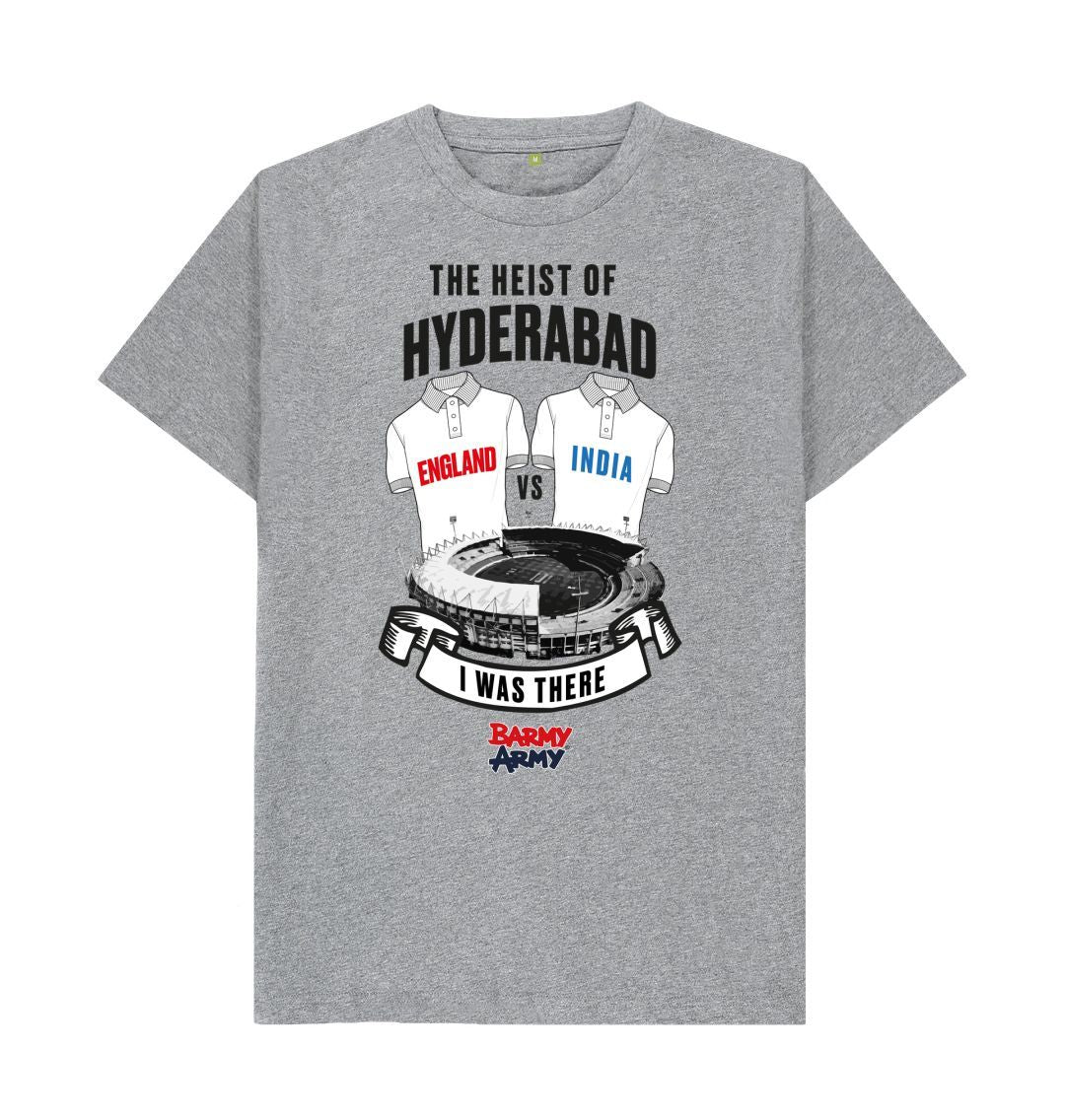 Athletic Grey Barmy Army Heist of Hyderabad Tee - Men's