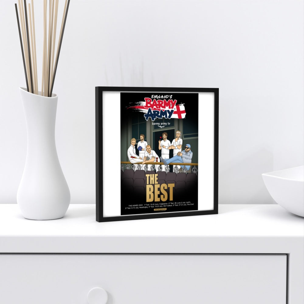 Barmy Army Ashes 2023 Wall Art