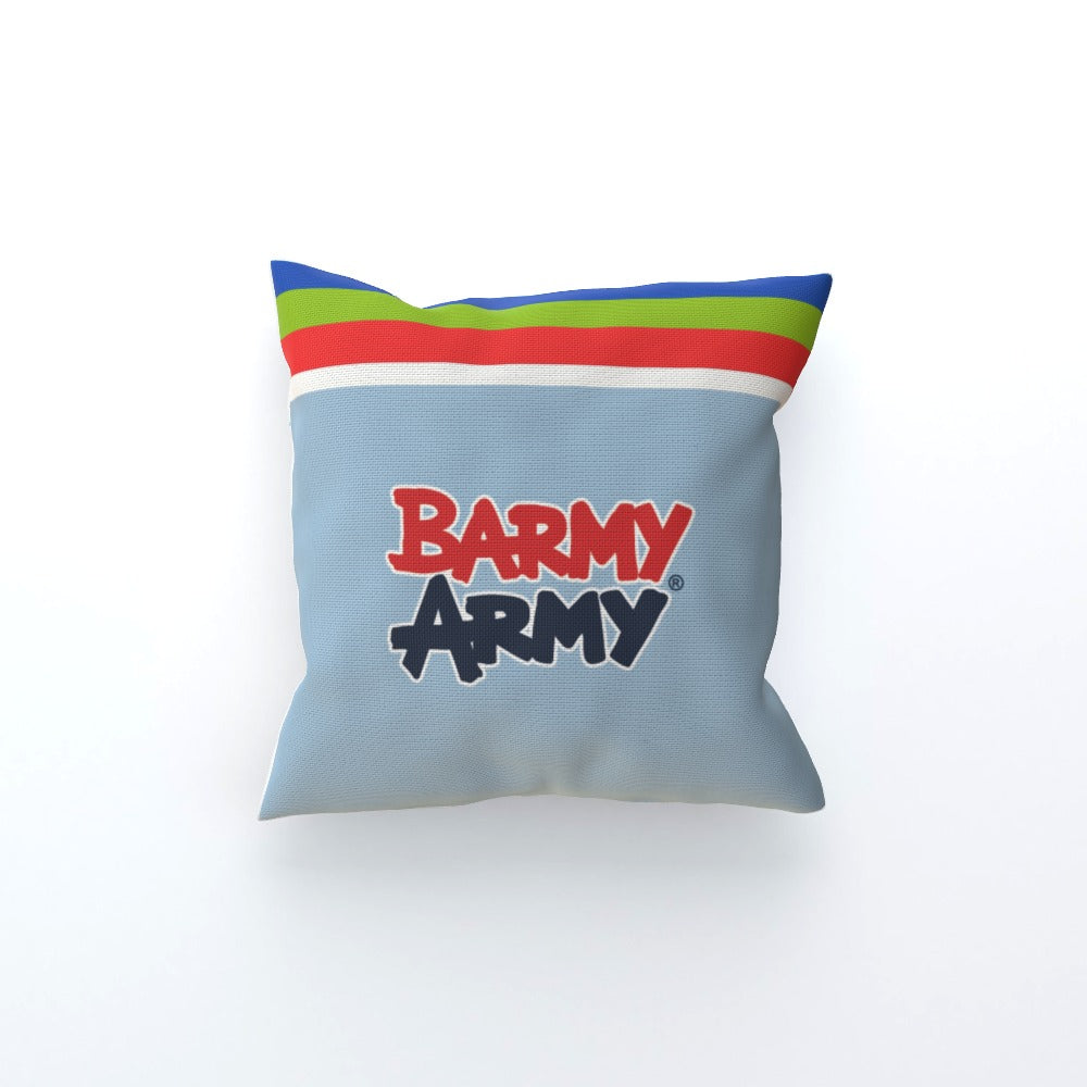 Barmy Army Retro Cushion - Personalised