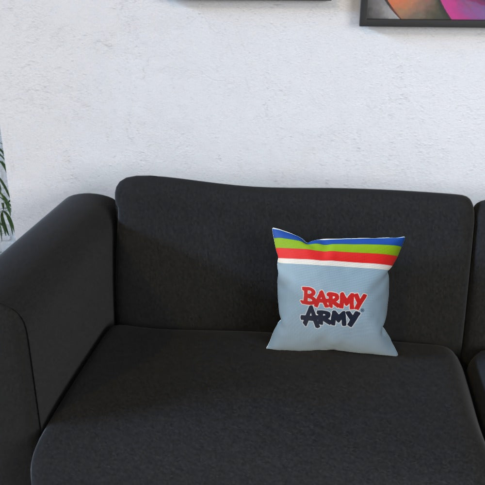 Barmy Army Retro Cushion - Personalised