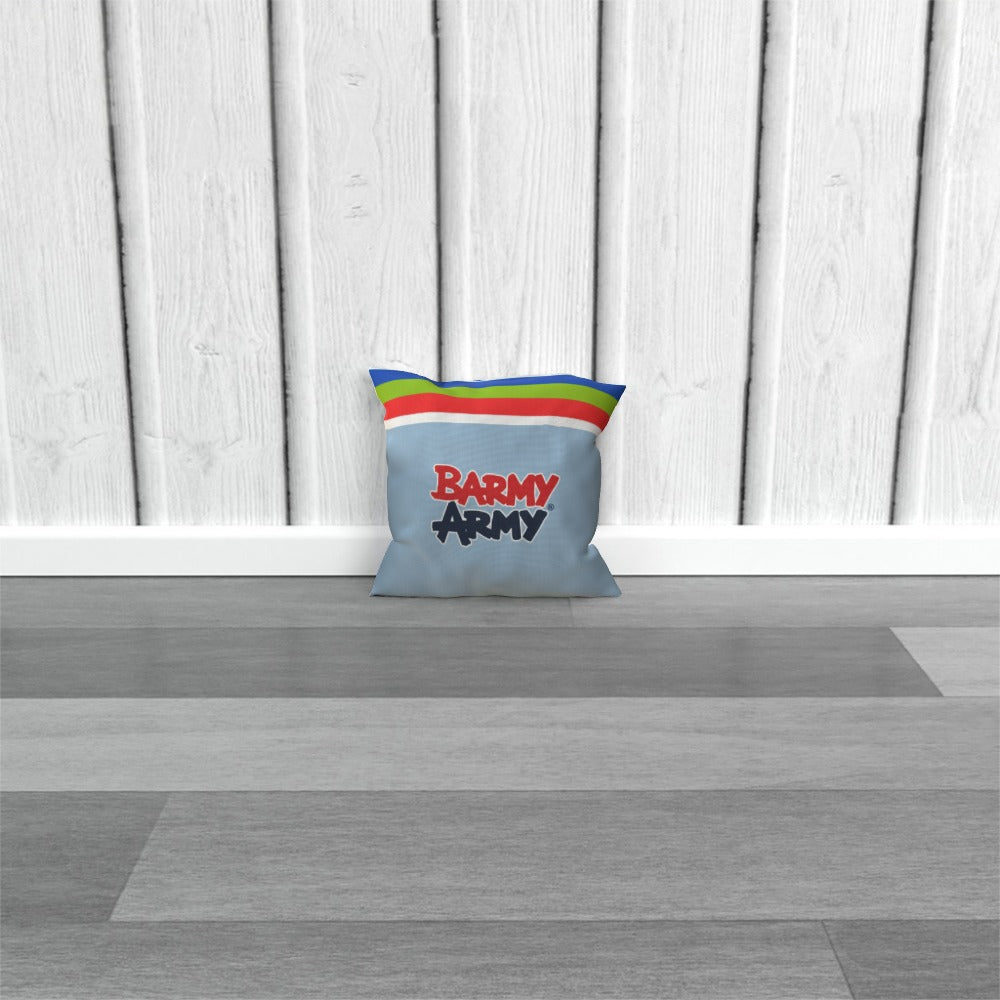 Barmy Army Retro Cushion - Personalised