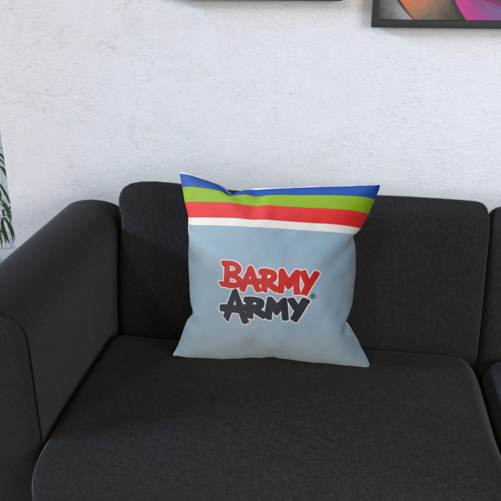 Barmy Army Retro Cushion - Personalised