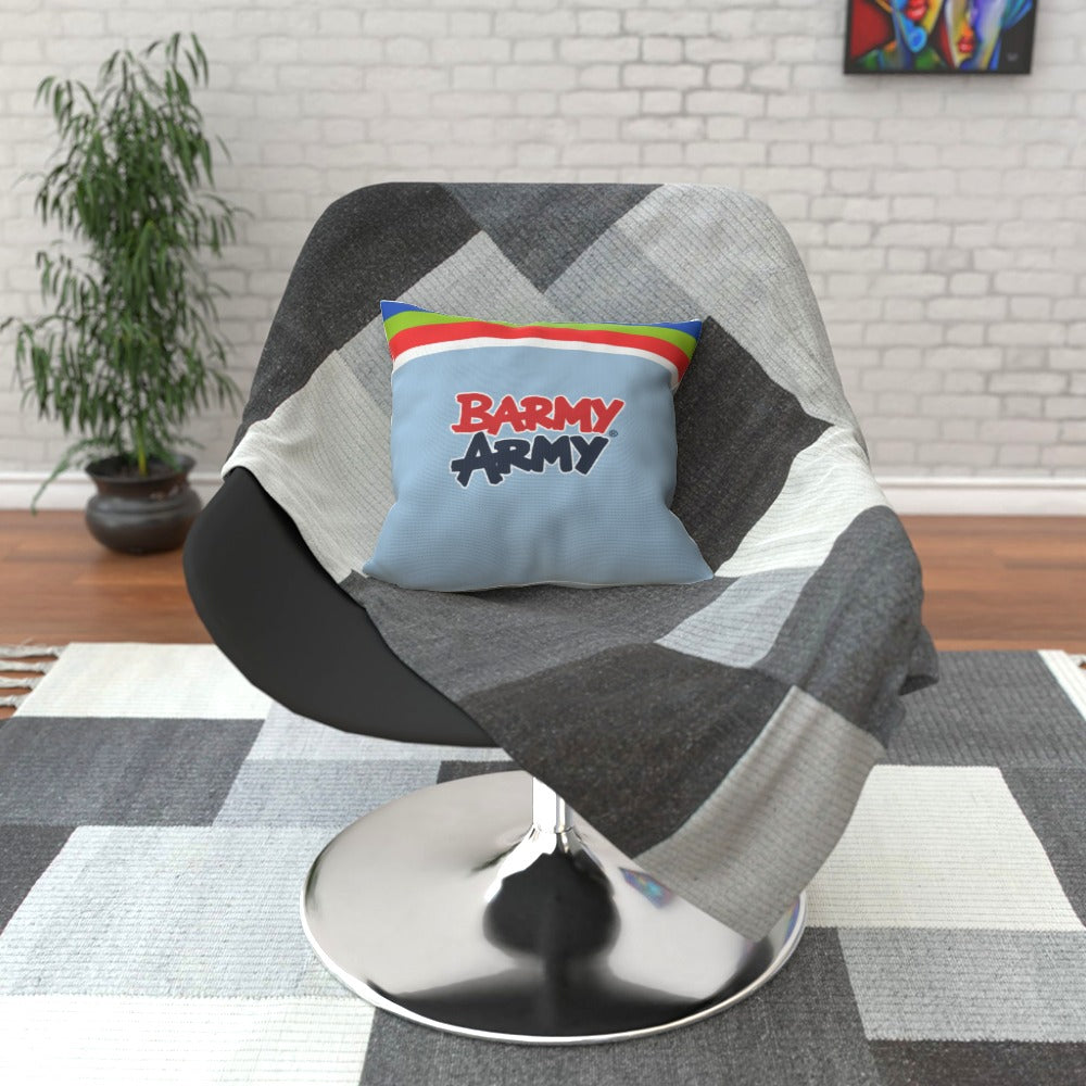 Barmy Army Retro Cushion - Personalised
