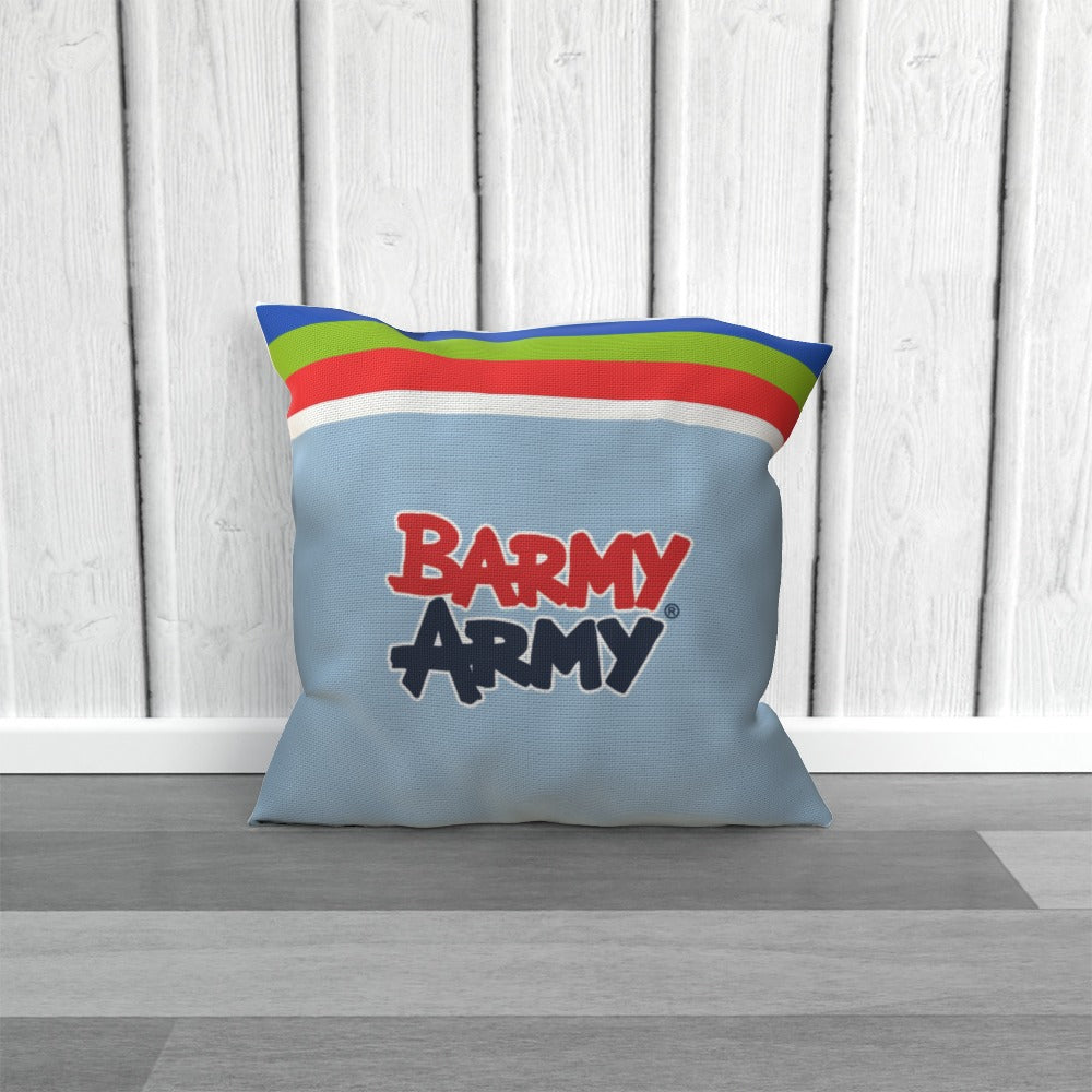 Barmy Army Retro Cushion - Personalised