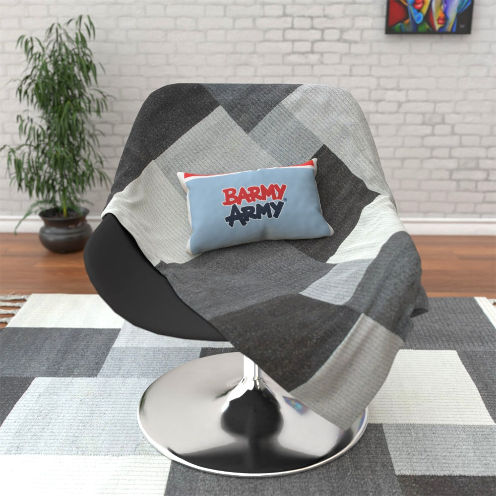 Barmy Army Retro Cushion - Personalised