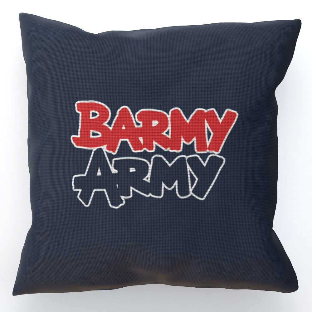 Barmy Army Cushion - Personalised