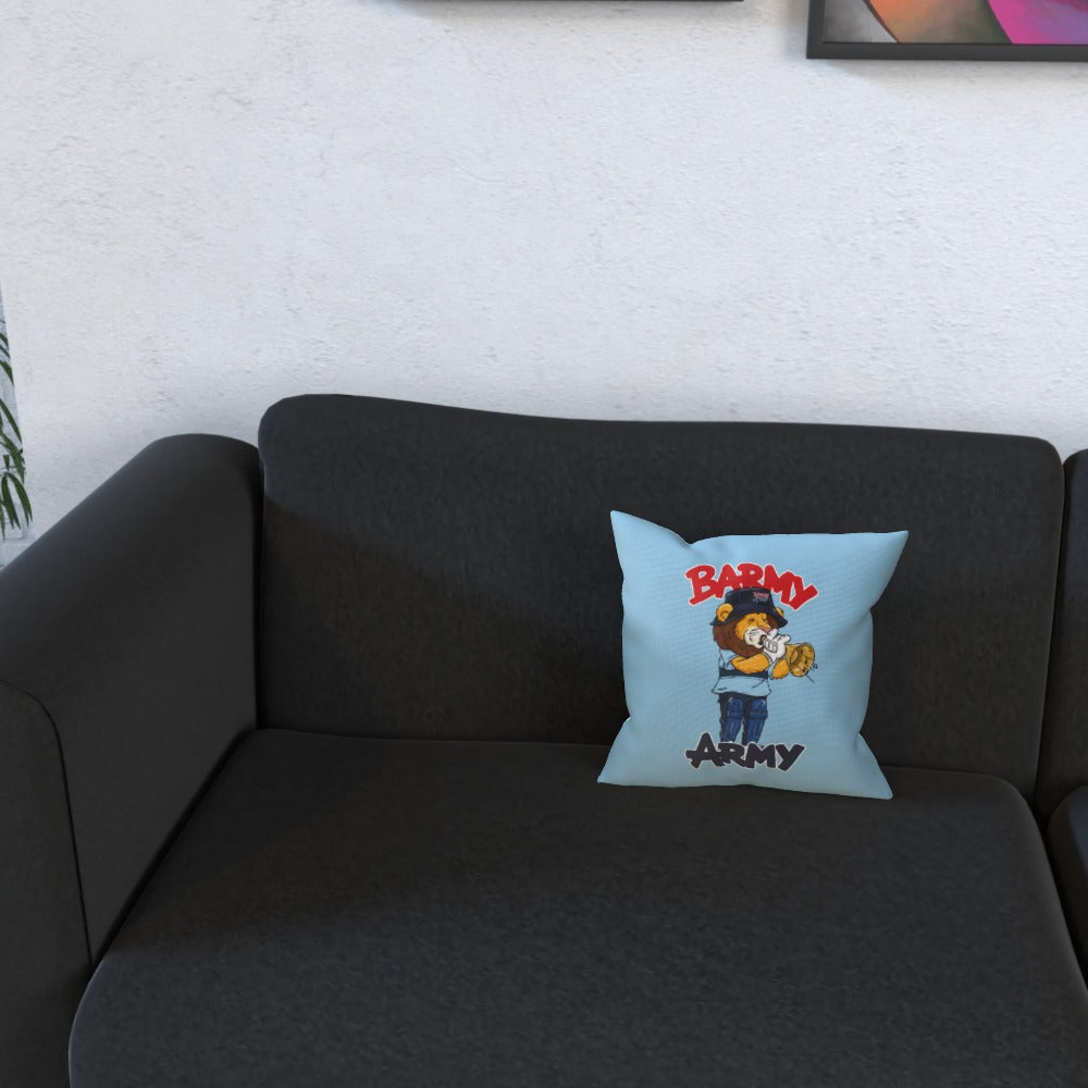 Barmy Army Trumpet Cushion - Personalised