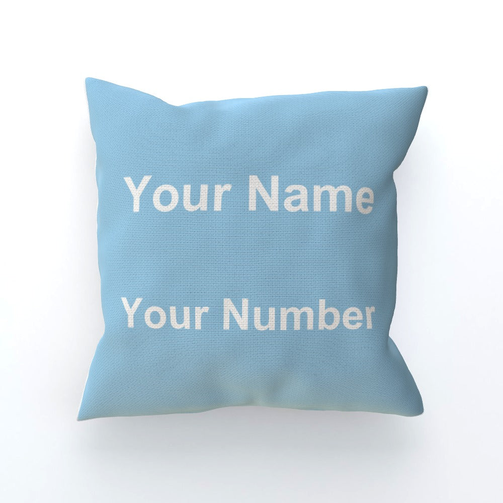 Barmy Army Trumpet Cushion - Personalised