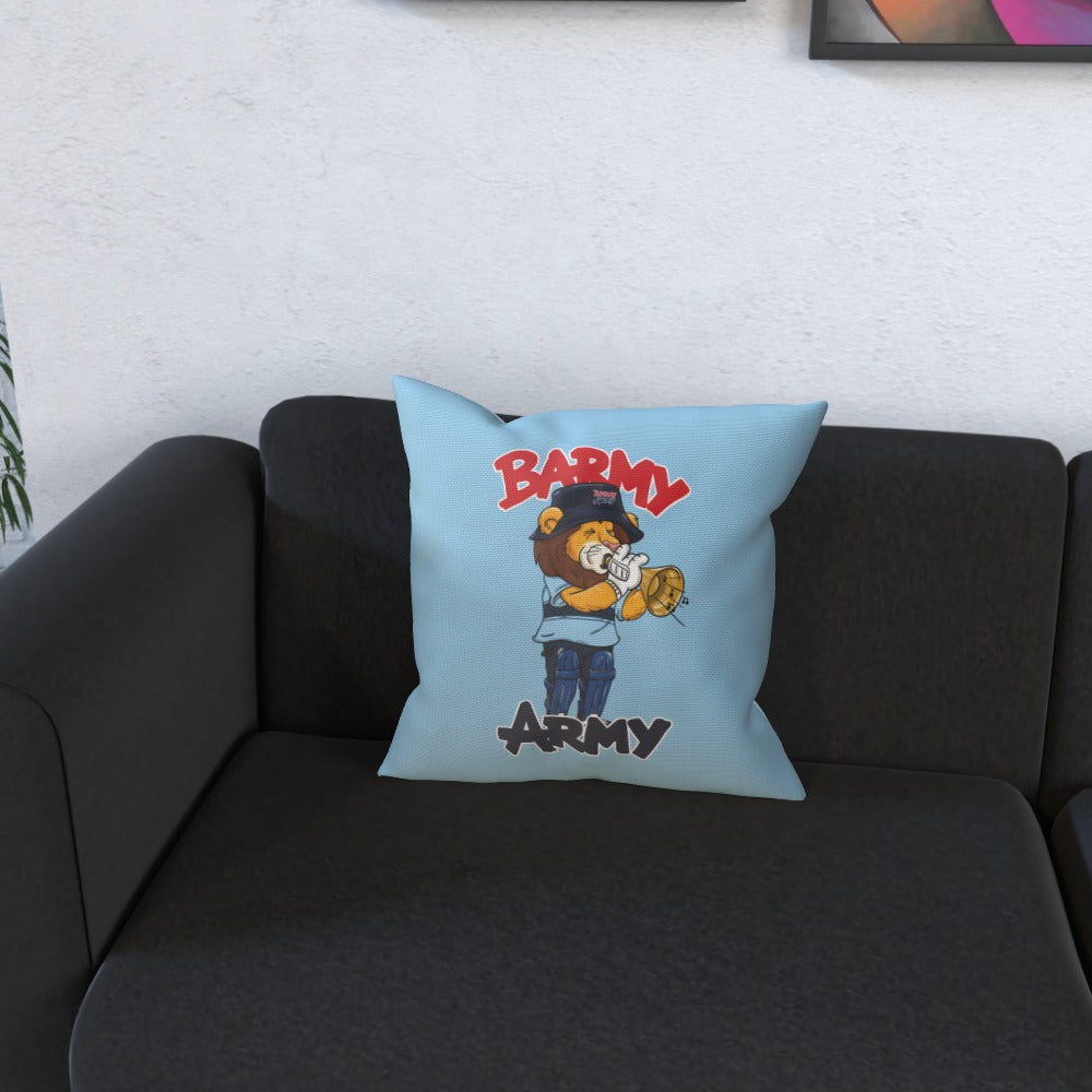 Barmy Army Trumpet Cushion - Personalised