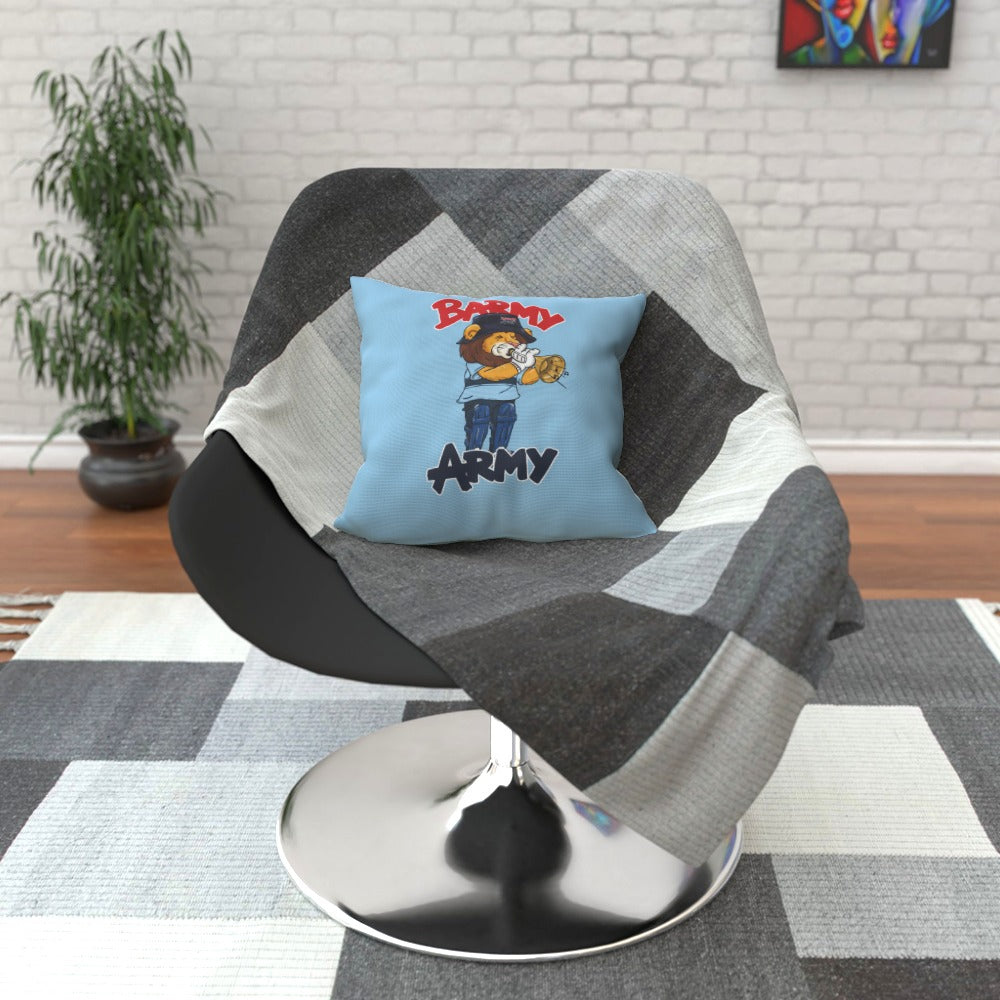 Barmy Army Trumpet Cushion - Personalised
