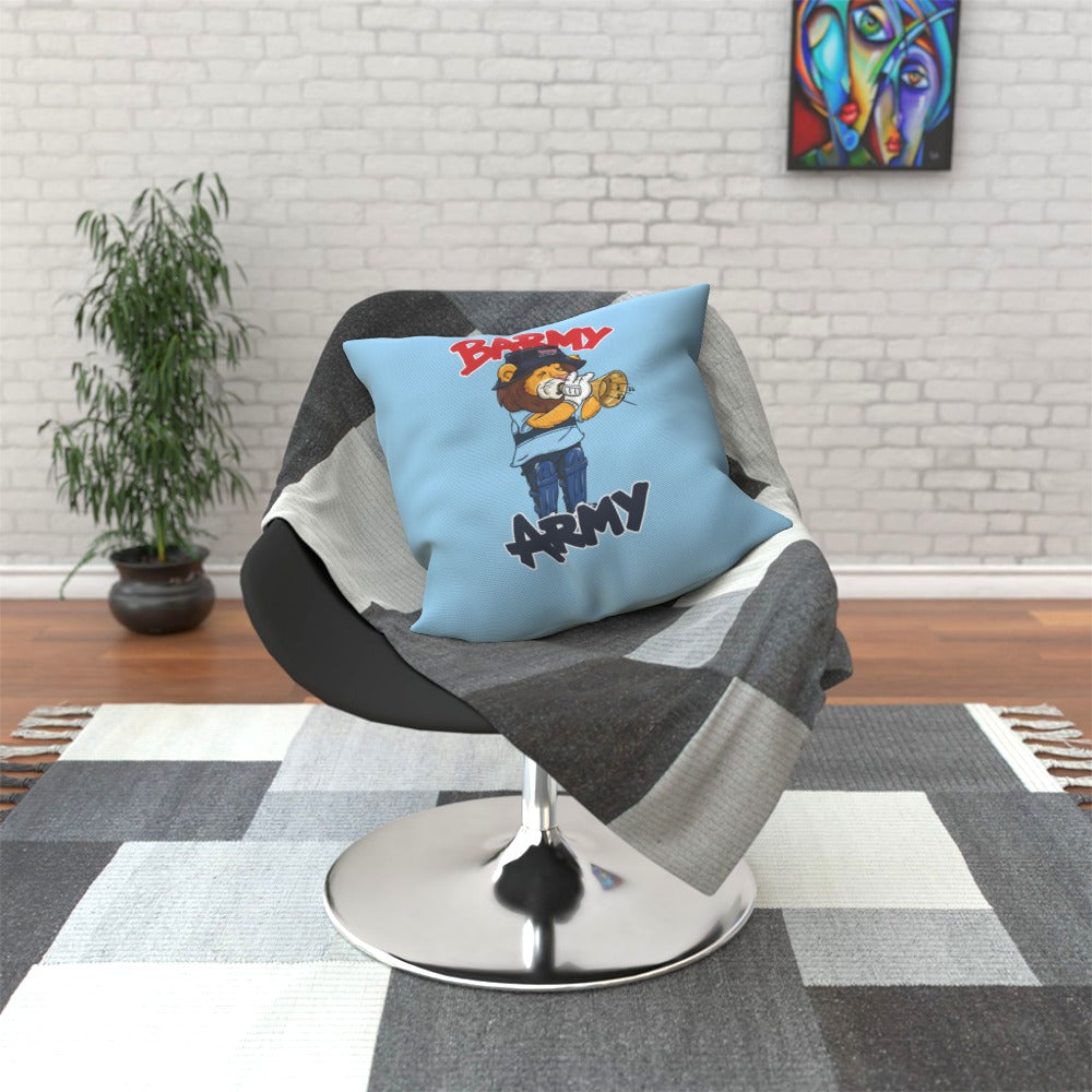 Barmy Army Trumpet Cushion - Personalised