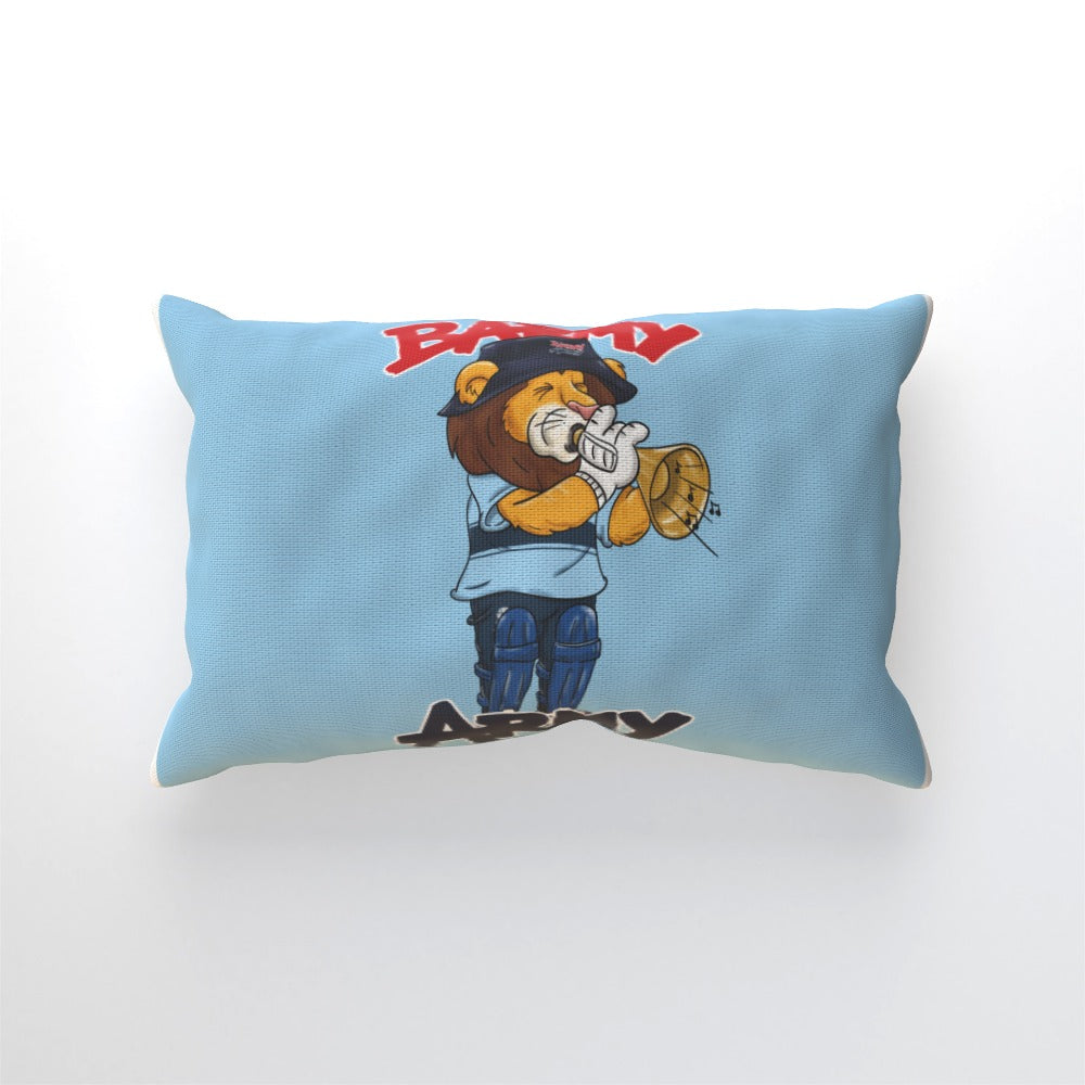 Barmy Army Trumpet Cushion - Personalised