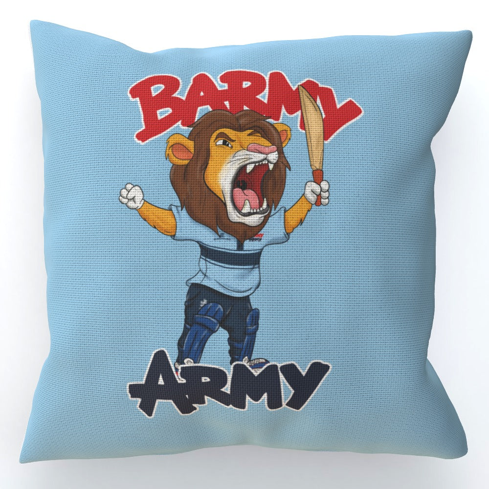 Barmy Army Ton Up Cushion - Personalised