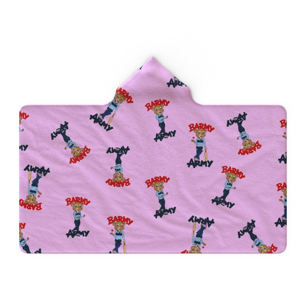 Barmy Army Lioness Mascot Hooded Blankets