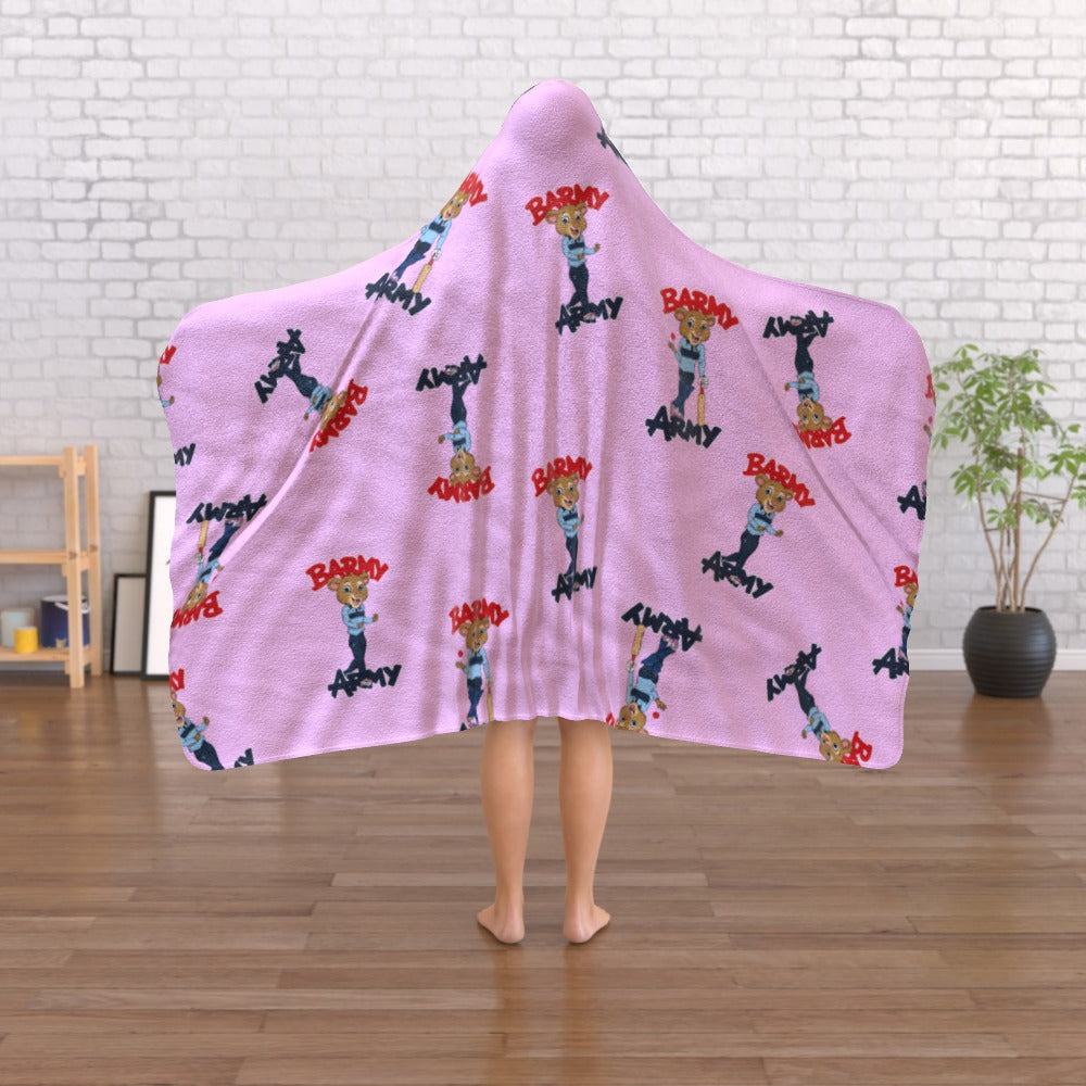 Barmy Army Lioness Mascot Hooded Blankets