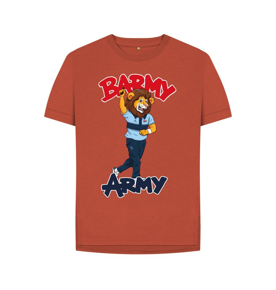 Rust Barmy Army Mascot Send Off Tees - Ladies