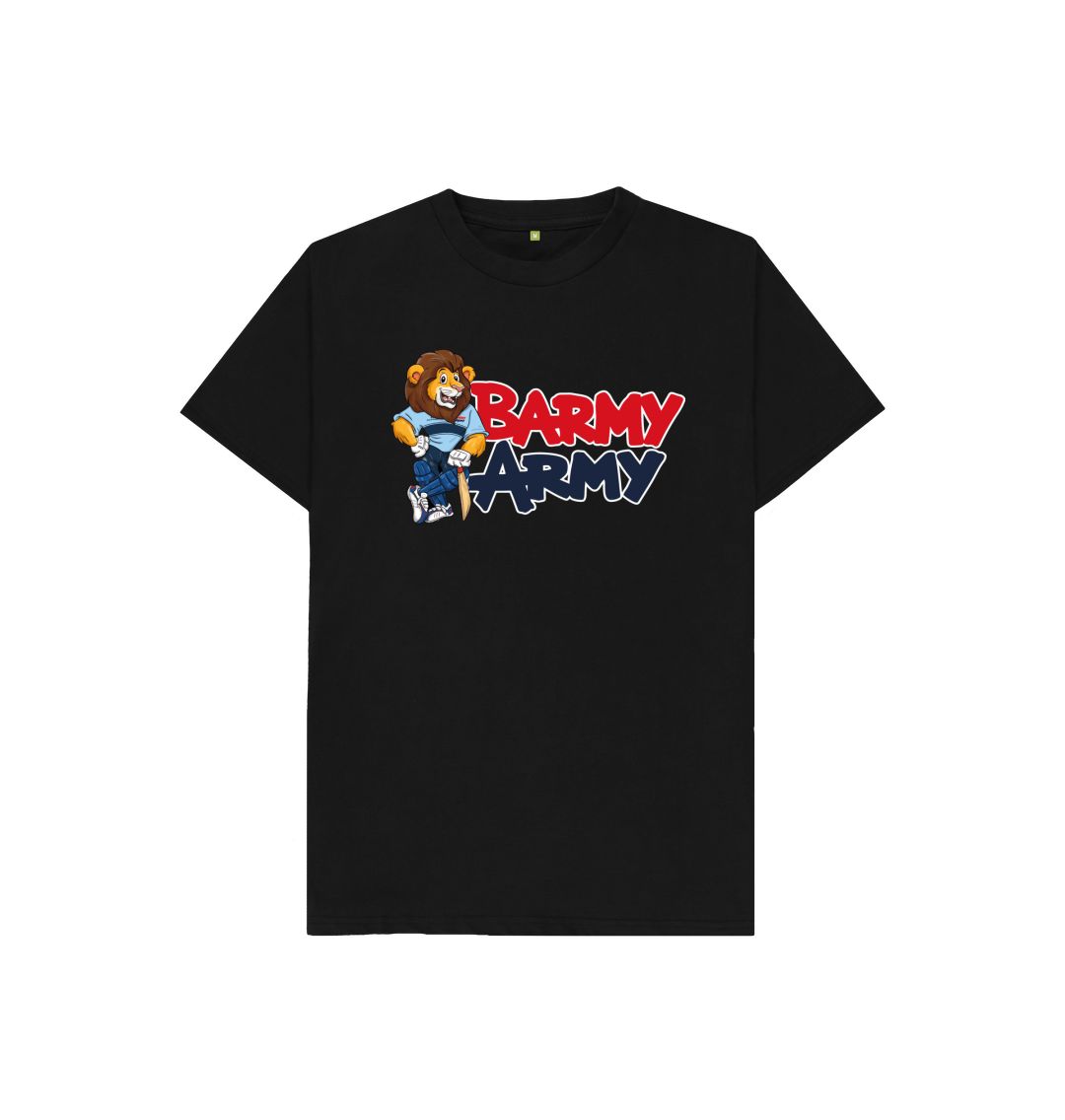 Black Barmy Army Mascot Tee - Juniors