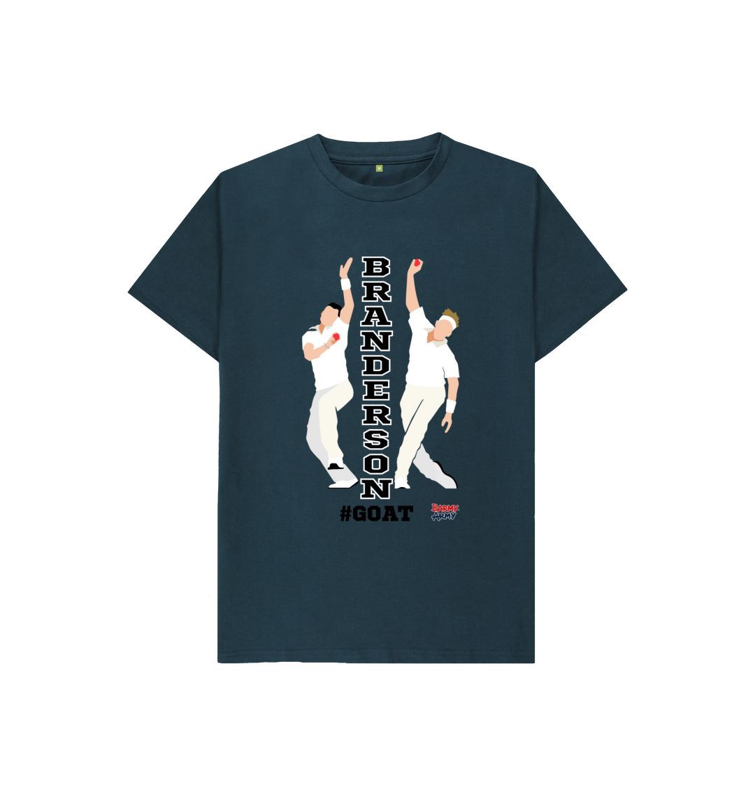 Denim Blue Barmy Army Branderson Kids Tee