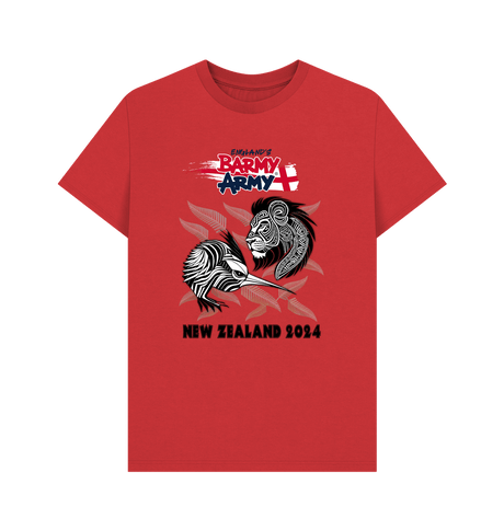 Red Barmy Army NZ Tour Tee - Men's