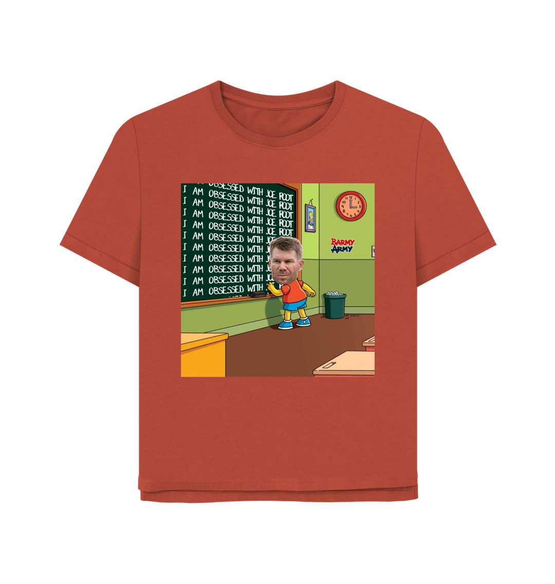 Barmy Army Warner Obsessed Tee - Ladies