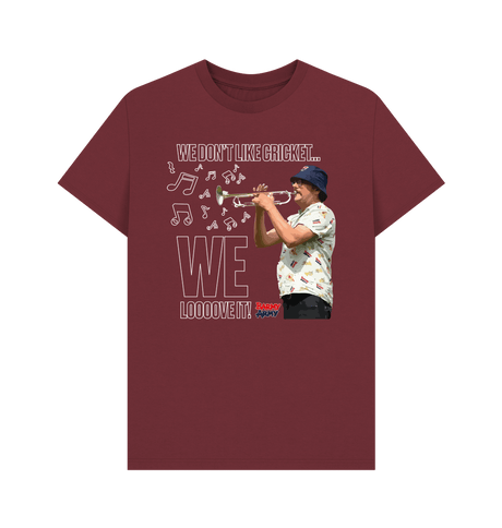 Red Wine Barmy Army WI Trumpet Tee - Men's