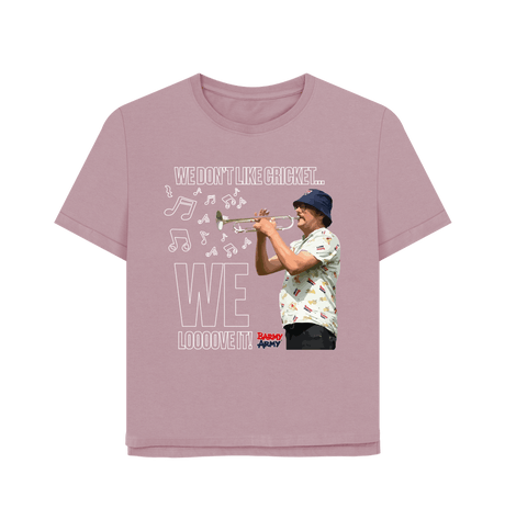 Mauve Barmy Army WI Trumpet Tee - Ladies