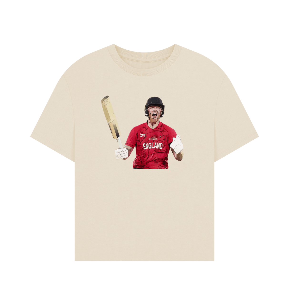 Barmy Army Stokes Celebration Tee - Womens