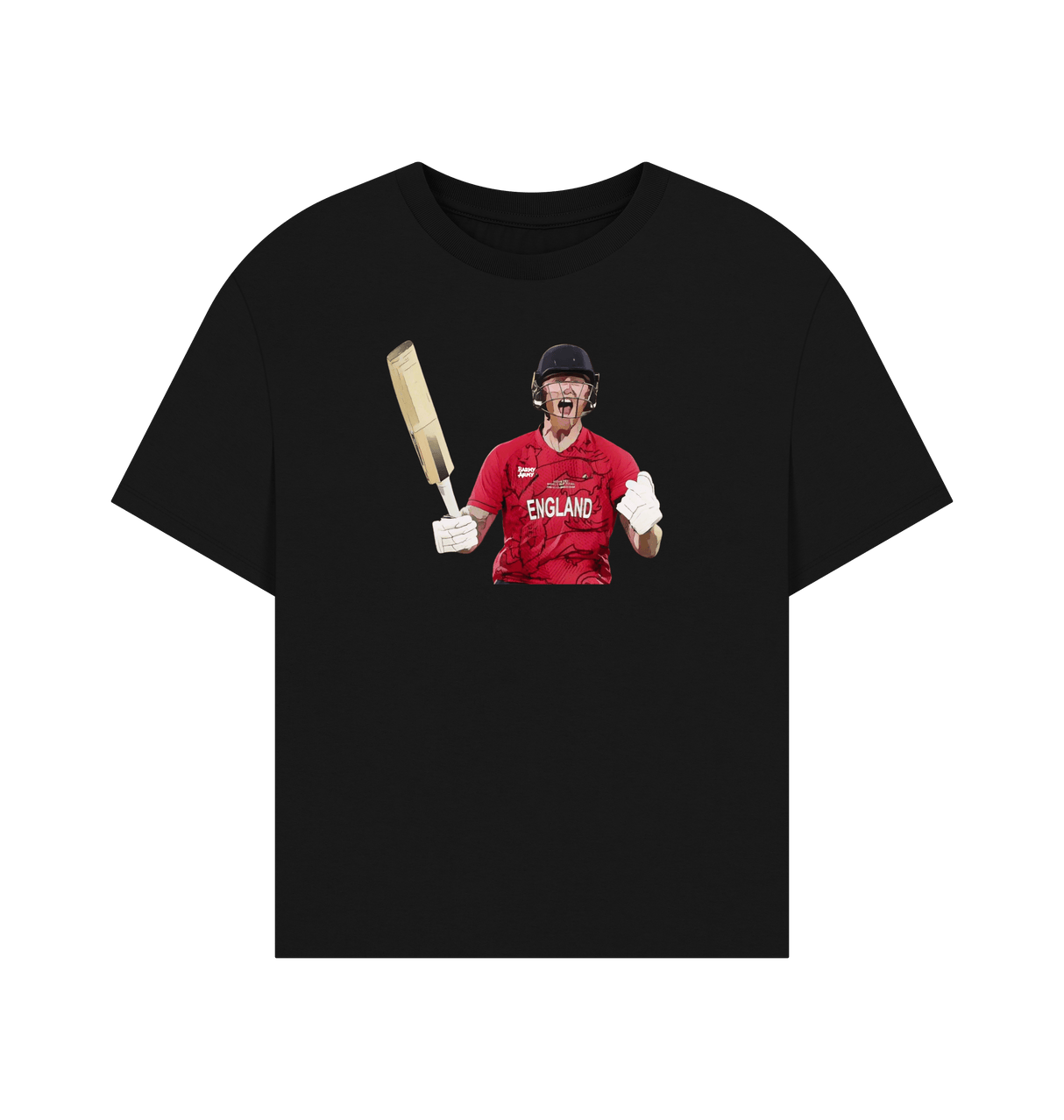 Barmy Army Stokes Celebration Tee - Womens