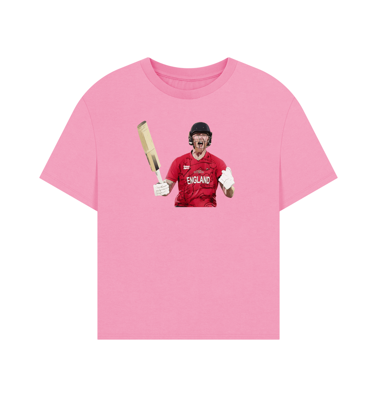 Barmy Army Stokes Celebration Tee - Womens