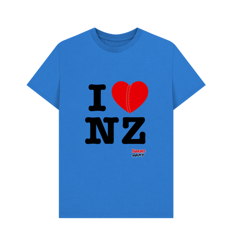 Bright Blue Barmy Army NZ Tee - Men's