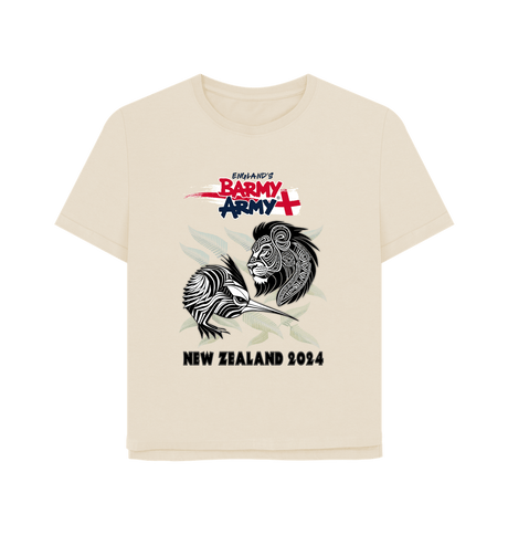 Oat Barmy Army NZ Tour Relaxed Fit Tee - Ladies