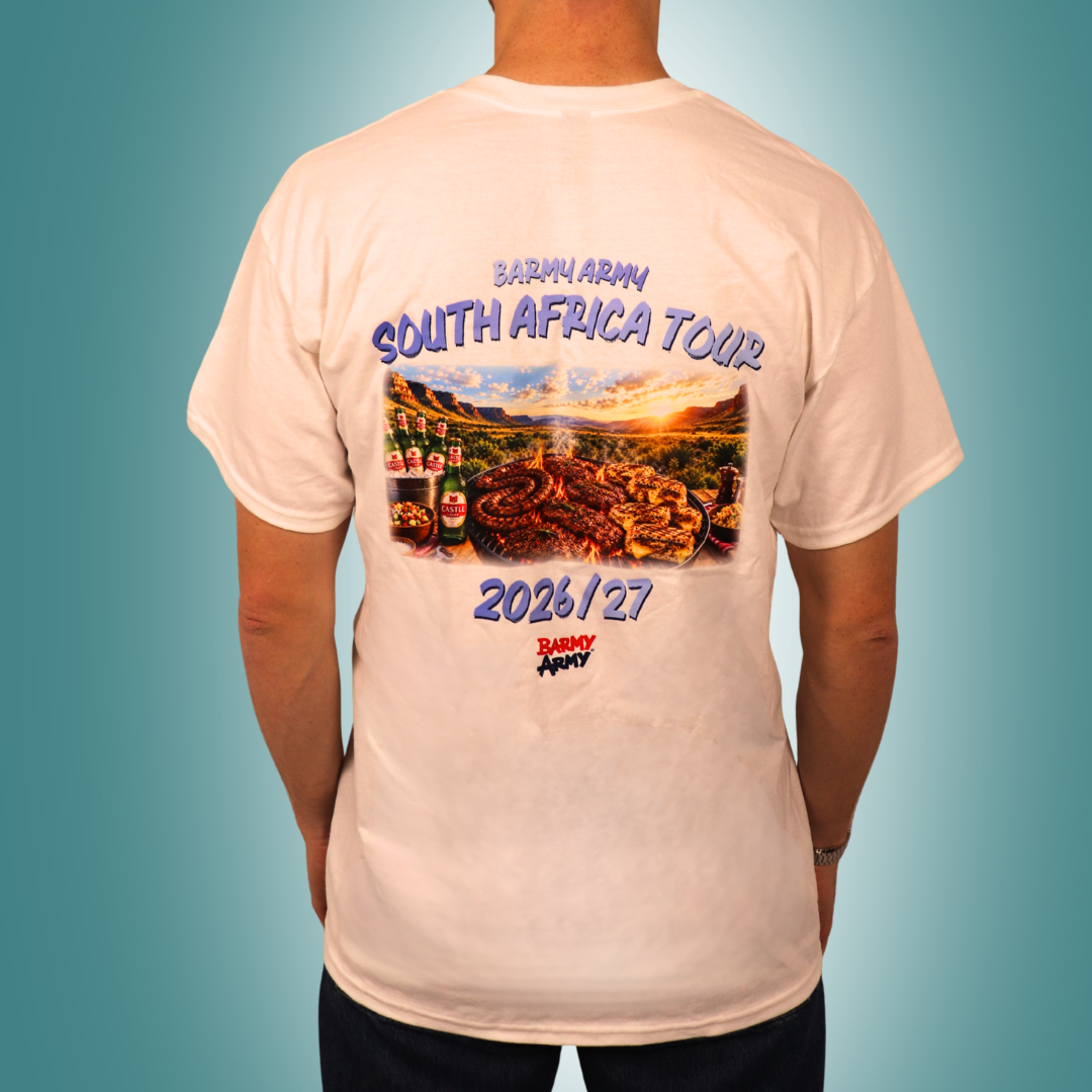 Barmy Army South Africa Tour Braai Tee