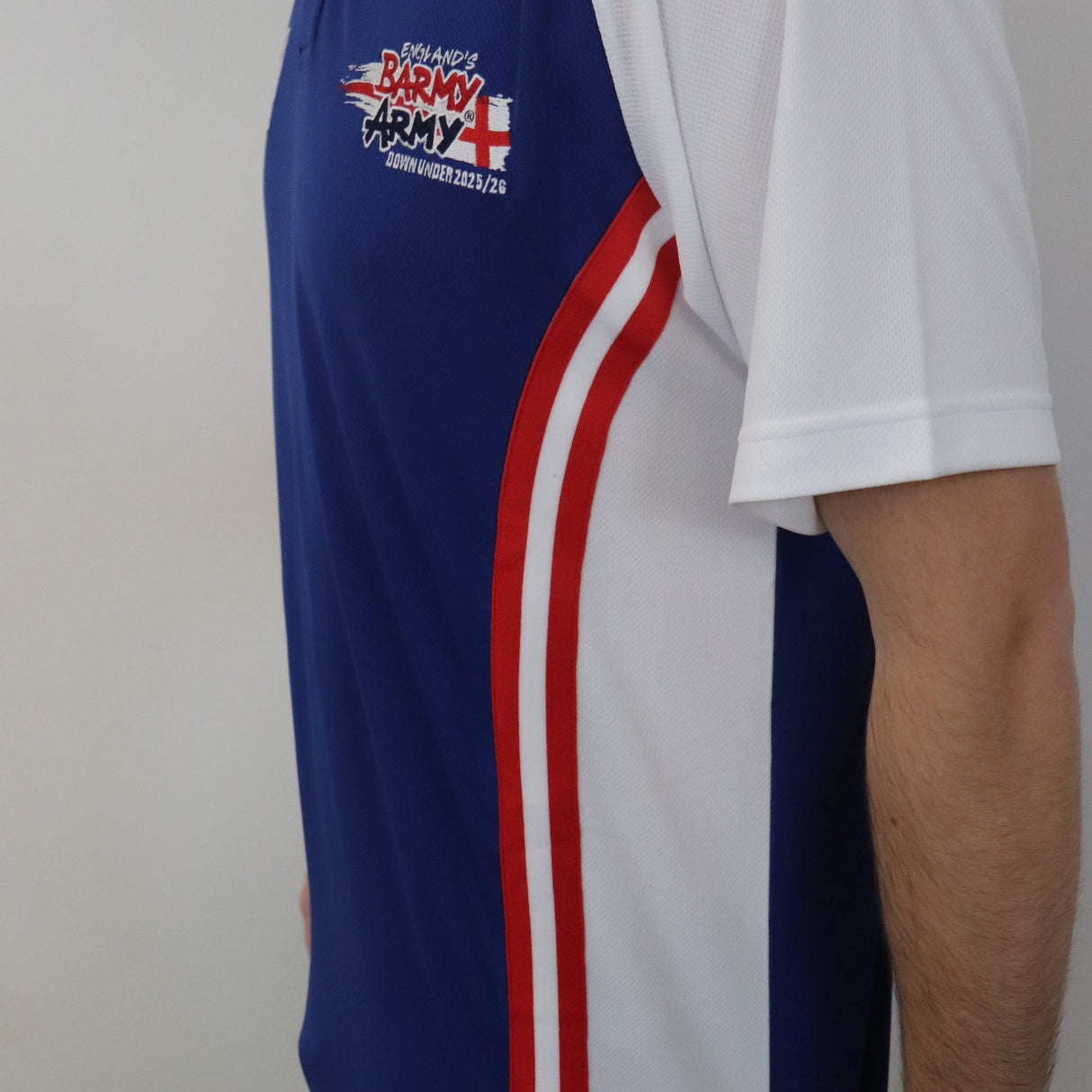 Pre-Order: Retro Red/Navy/White Polo