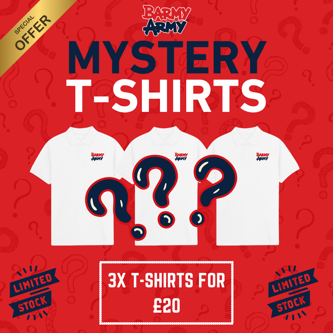 Barmy Army T-Shirt Mystery 3 Pack
