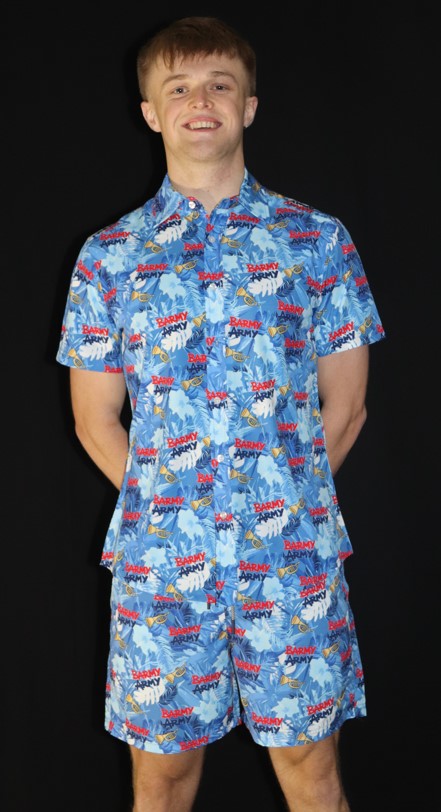 Barmy Army Hawaiian Party Shirt