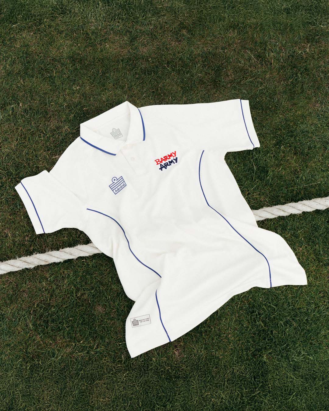 Admiral Retro White Polo
